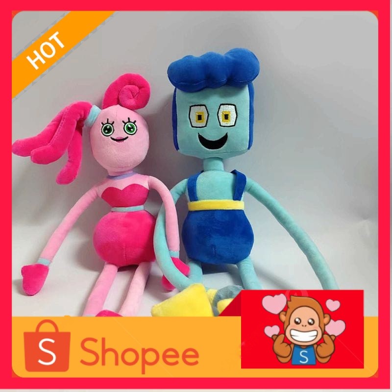 Boneka Mommy Daddy Pink SpiderDoll Blue Daddy Mommy Long Legs Doll Gifts For Children