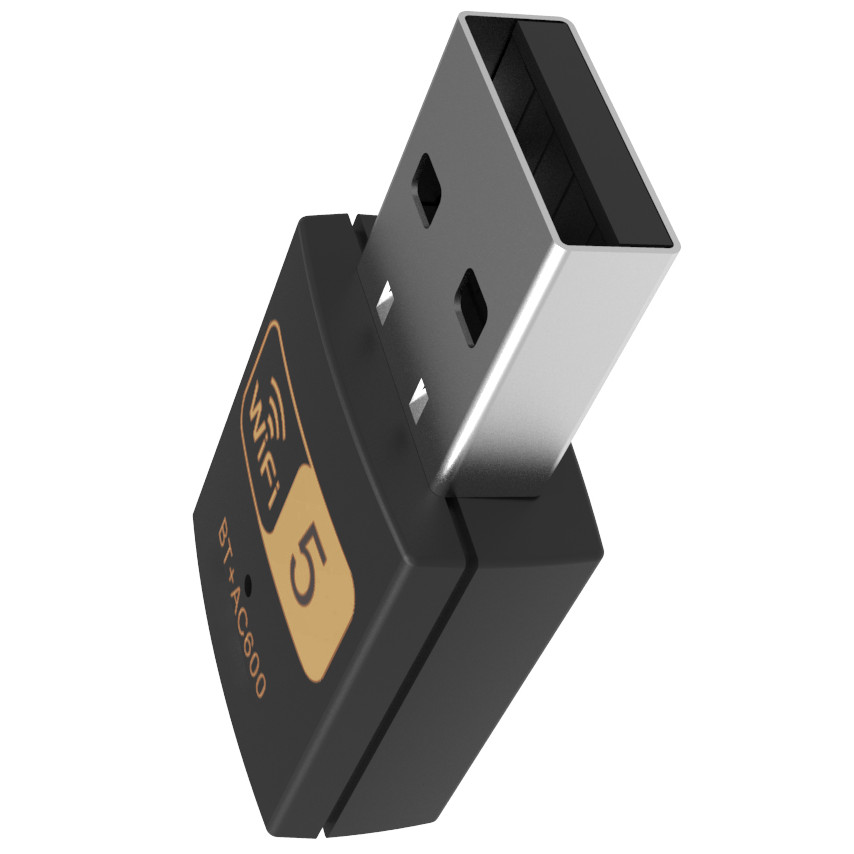 PIXLINK UAC10 WiFi Adapter 600M Mini USB 20 Wireless WIFI Network Card BluetoothCompatible 24G+5G 80