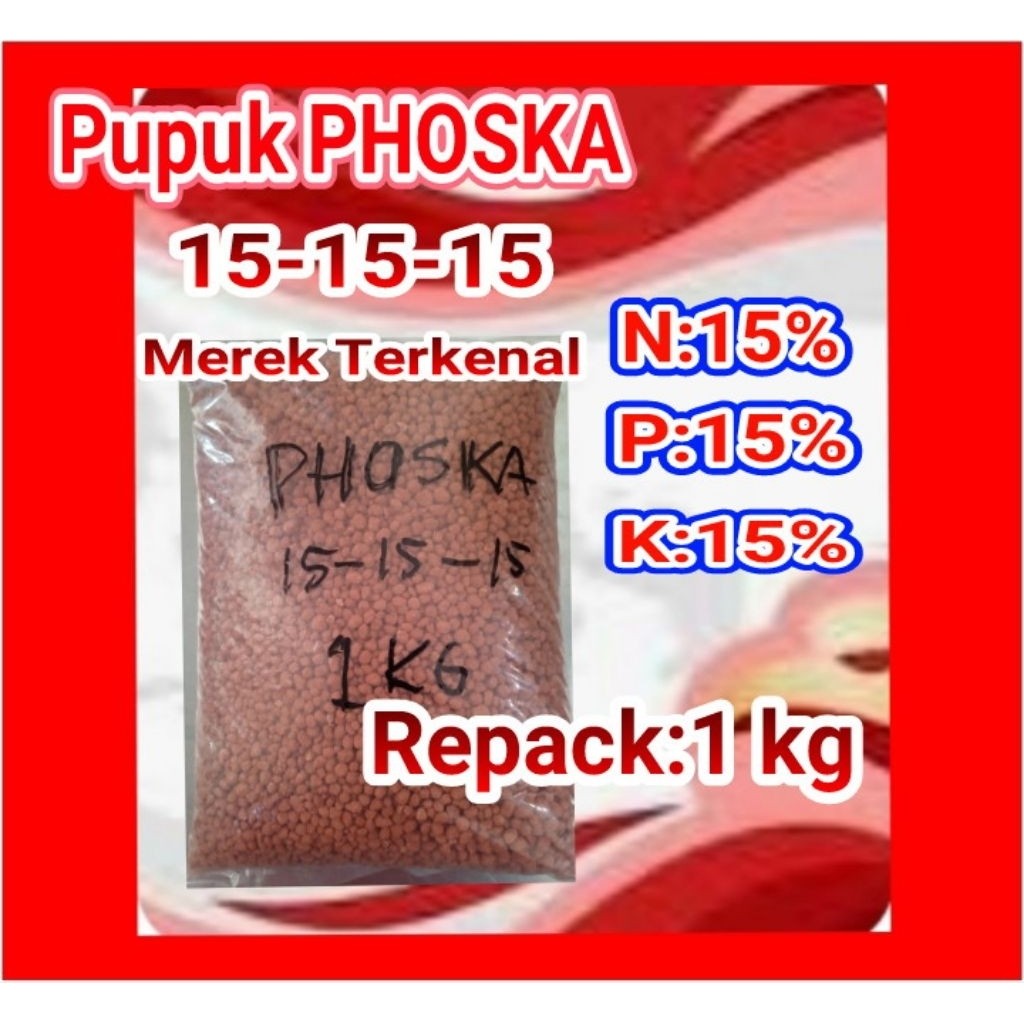 Pupuk NPK Phoska Granul 1 Kg