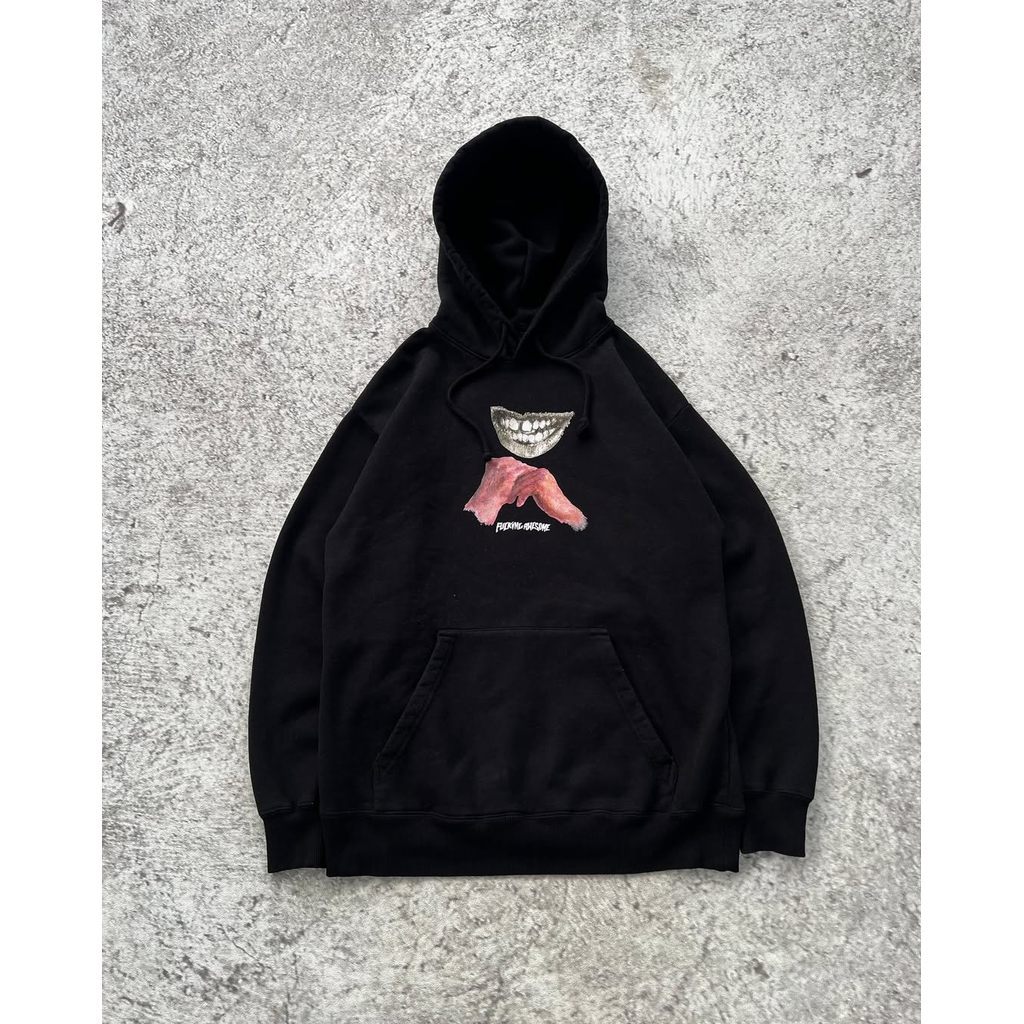 Hoodie Fucking Awesome | Smile Graphic | Streetwear Unisex Size M-XXL