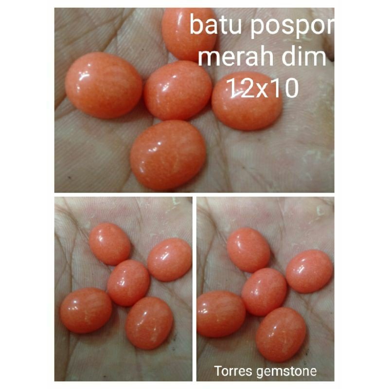 BATU POSPOR MERAH MINION MENYALA