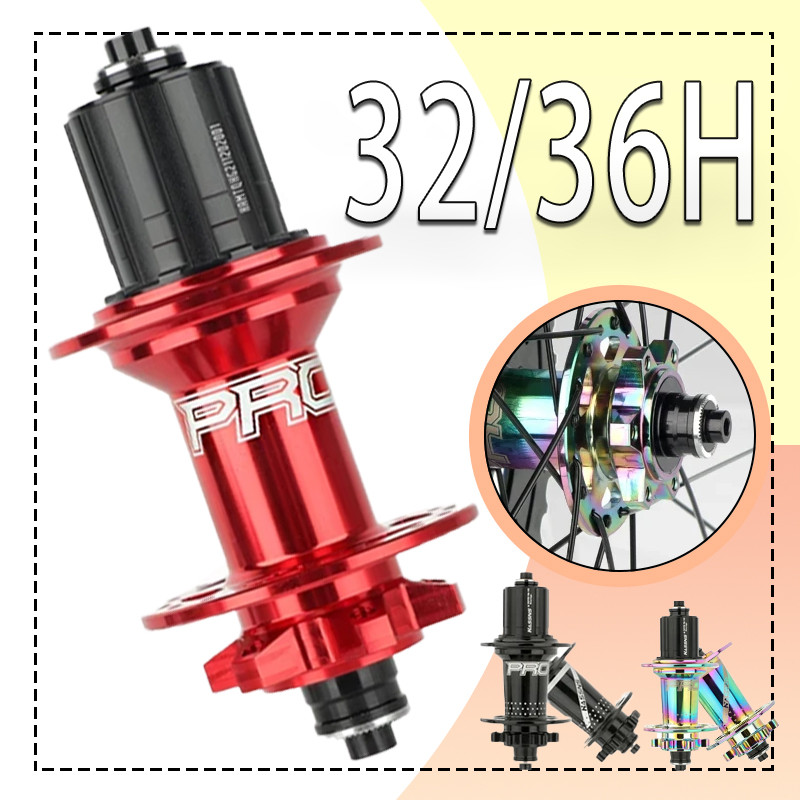 Pro 4 HASSNS 32hole 36hole Mtb Hub Quick Release 10x135 Rear Hub Mtb Thundering Masses Noisy K7 Cube