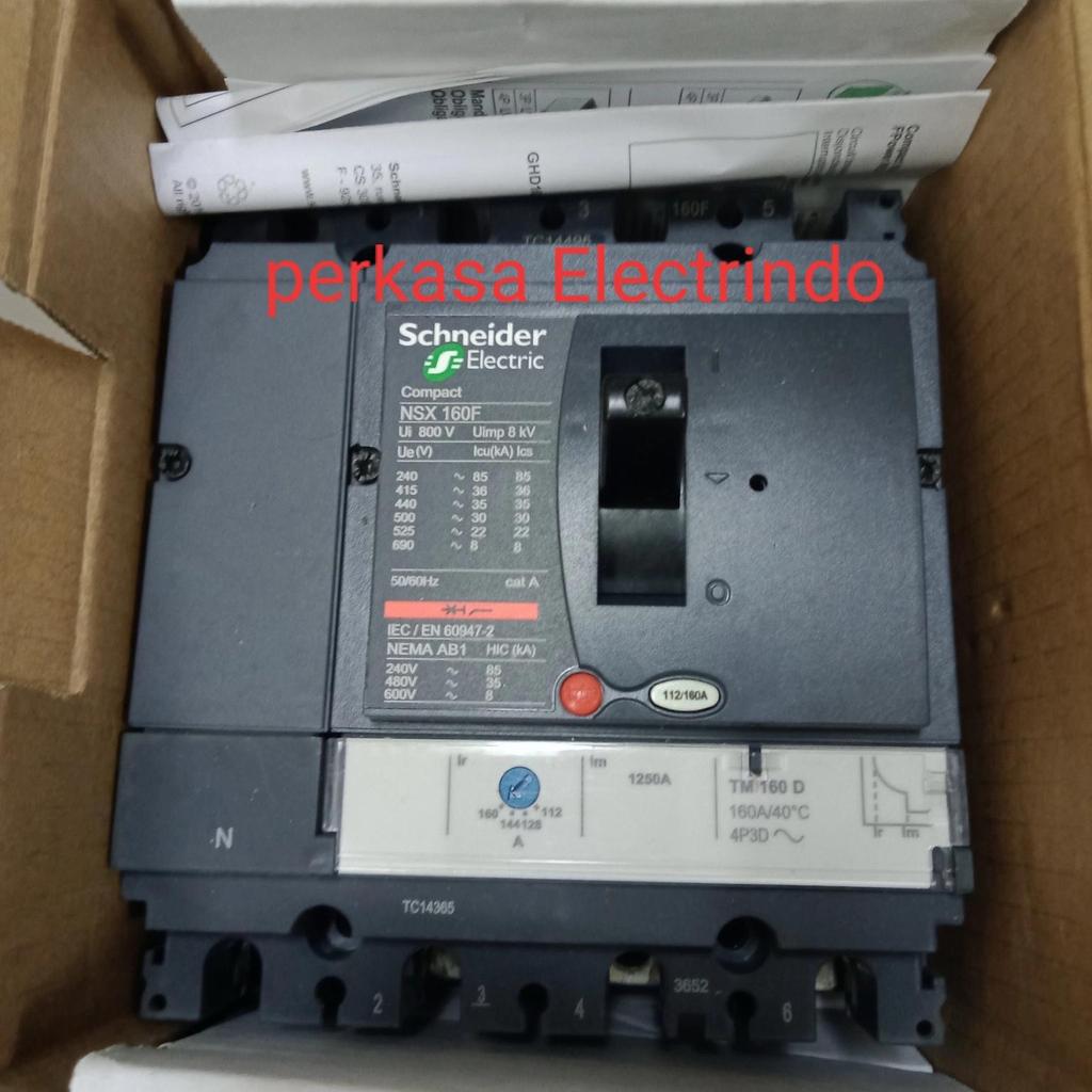 MCCB Schneider NSX160F 4x160 A LV430640 NSX 160 F 4P 160A TM160D