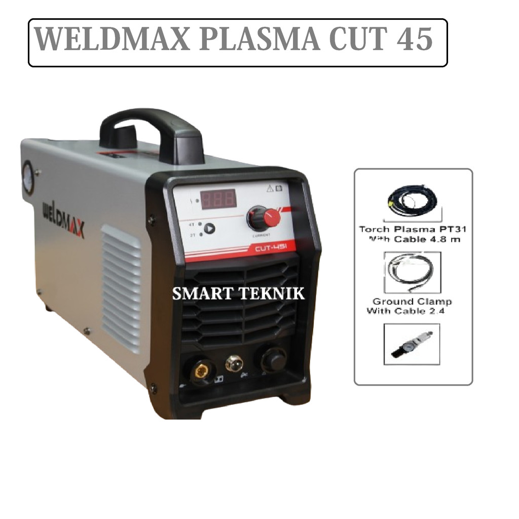 WELDMAX MESIN LAS CUTTING PLASMA CUT45 POTONG BESI STAINLESS CUT 45