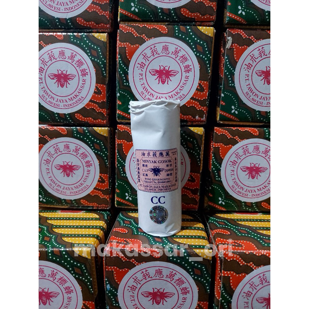harga promo Minyak Tawon CC 20ml Ori Makassar| Ready stok | Segel hologram | Cocok untuk pijat & peg
