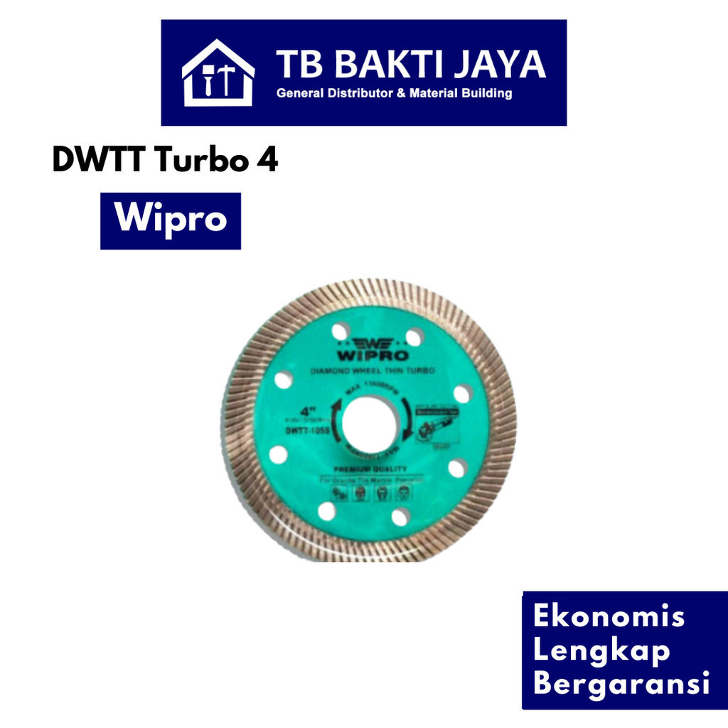 Wipro Diamond Wheel Thin Turbo / Mata Potong Keramik / Diamond Wheel