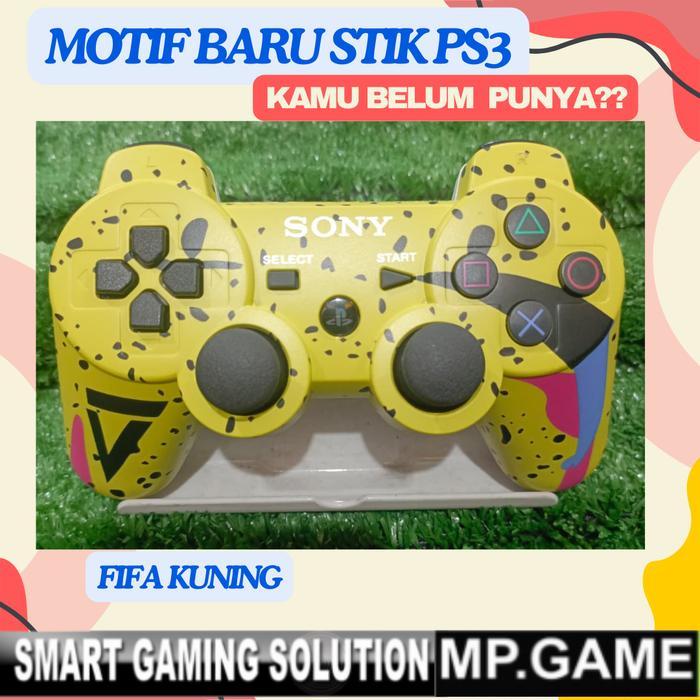 Z-Comp Store Stik Stick PS3 Wireless OP Gamepad Joystick Support PC HP Laptop - FIFA KUNING