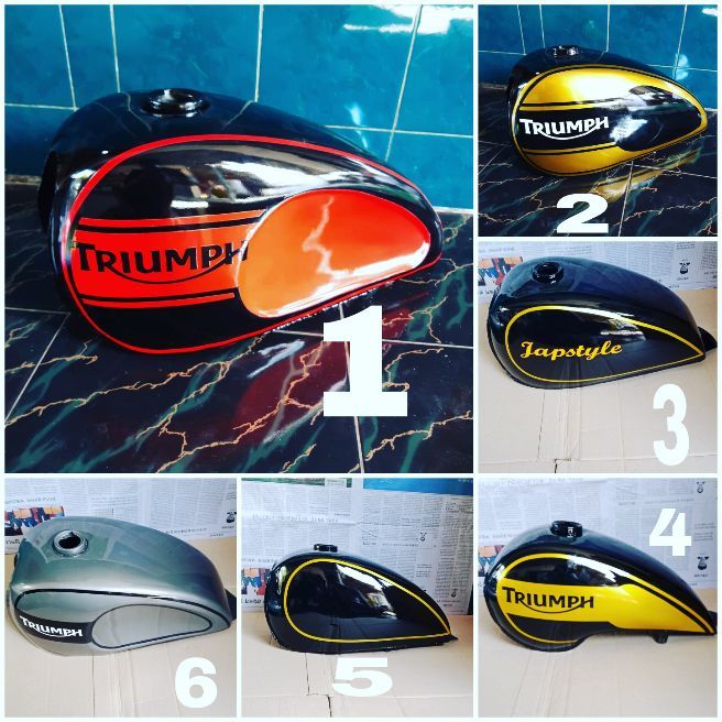 TANGKI JAPSTYLE MURAH UNIVERSAL PNP TIGER BYSON MEGAPRO SCORPIO Tangki motor