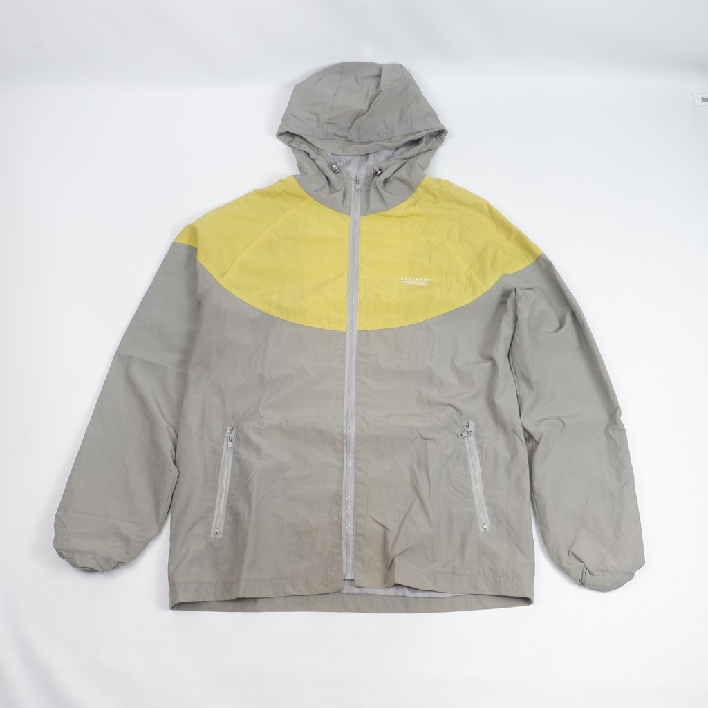BLUE WATER Colorblock Hooded Lightweight Jacket Casual Outerwear – Preloved