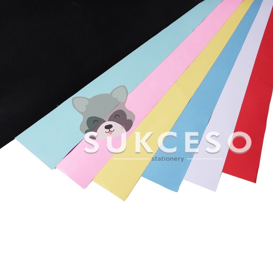 Karton Manila Warna-Warni