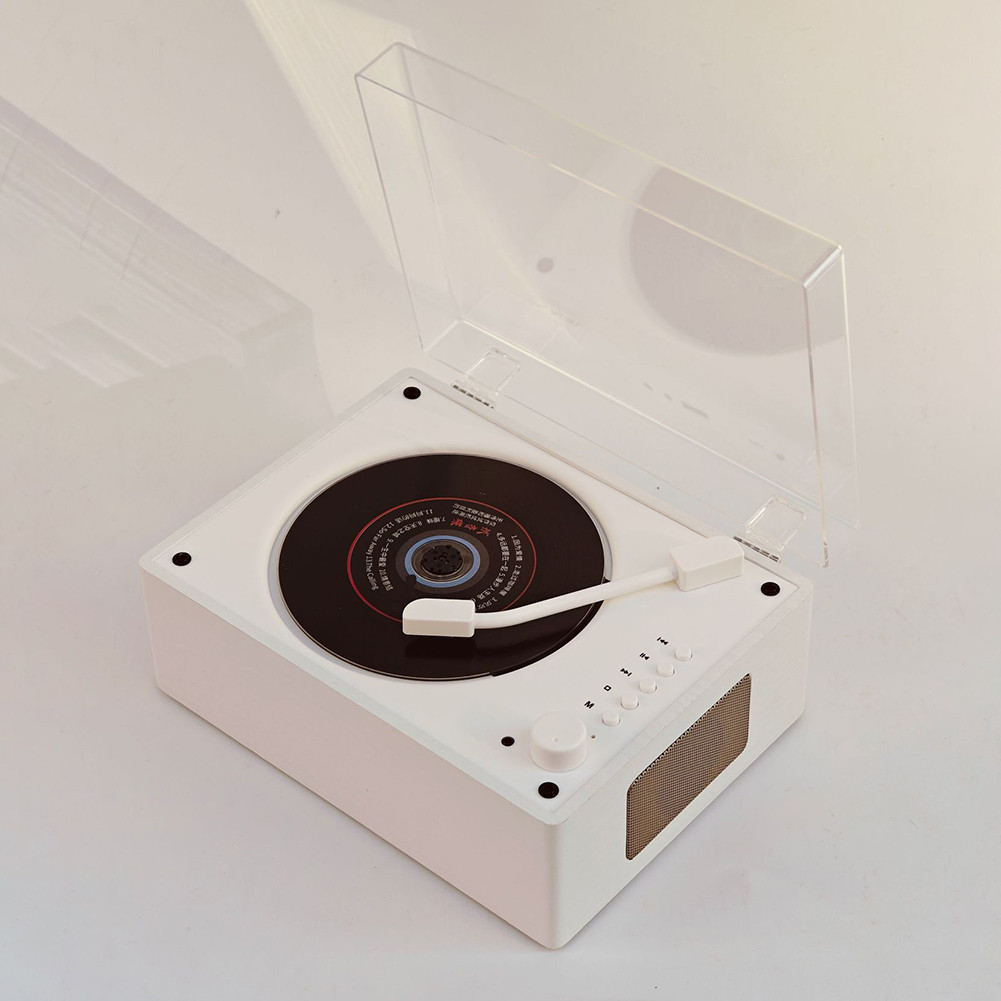 Retro CD Player Rechargeable Support CD BT USB 35mm AUX Portable CD Player BluetoothCompatible 50 De