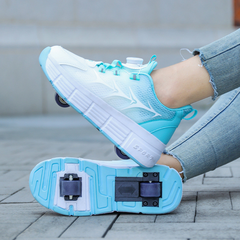 Sepatu Roda Sepatu Roller Anak Baru  Anak Pria dan  Wanita  Sepatu Dewasa dengan Roda Ganda   Siswa 