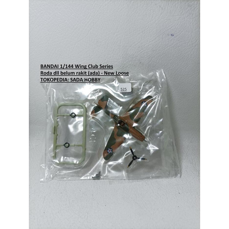 Bandai Miniature Pesawat 1/144 USAF P-40C Warhawk Air to Air SBAtoys