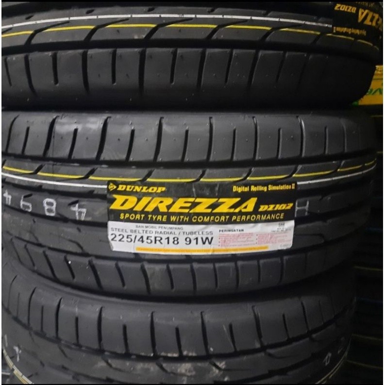 Ban Mobil Dunlop 225/45 R18 DIREZA DZ102 Ban R18