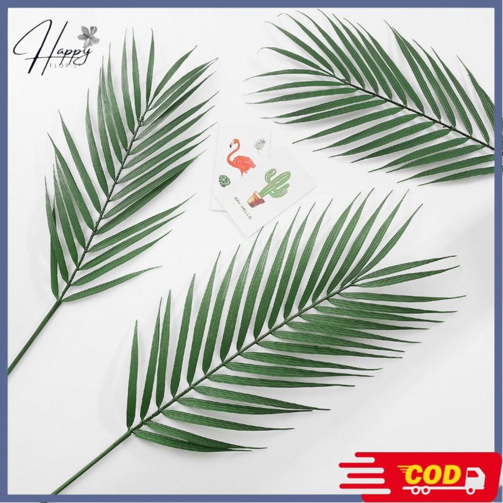 Daun palem premium/DAUN PALM DURI - DAUN HIASAN DEKORASI ARTIFICIAL PREMIUM MURAH (NK-211)