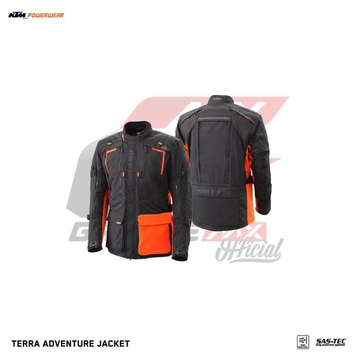 JAKET RIDING TERRA ADVANTURE KTM POWERWEAR ORIGINAL