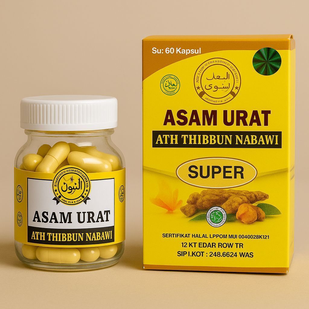 ATH THIBBUN NABAWI ASAM URAT SUPER ATH THIBBUN NABAWI ORIGINAL Obat Asam Urat Kolesterol Rematik Sup
