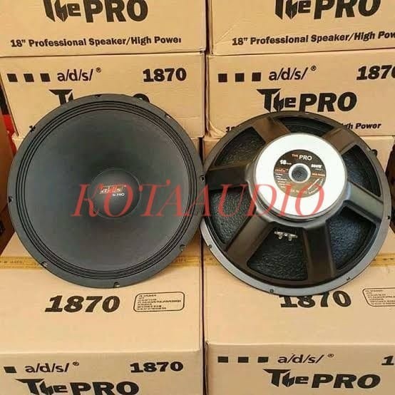 TERMURAH SPEAKER KOMPONEN 18 INCH ADS 1870 THE PRO ADS 1870