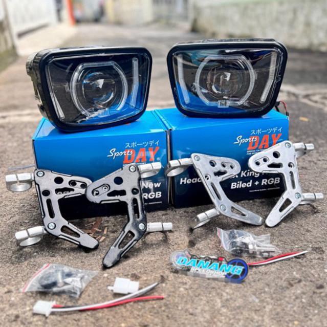 Lampu Biled Billed Rx King Set Kupingan Rx King + RGB pnp king ninja byson Motorcycle