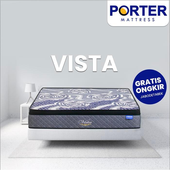 PROMO GASPOLL Kasur Springbed Plushtop Spring PORTER Vista - 160 x 200
