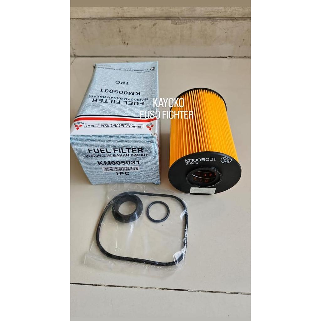 FILTER SOLAR FUEL FILTER FUSO FIGHTER SARINGAN SOLAR KM005031 Bermutu