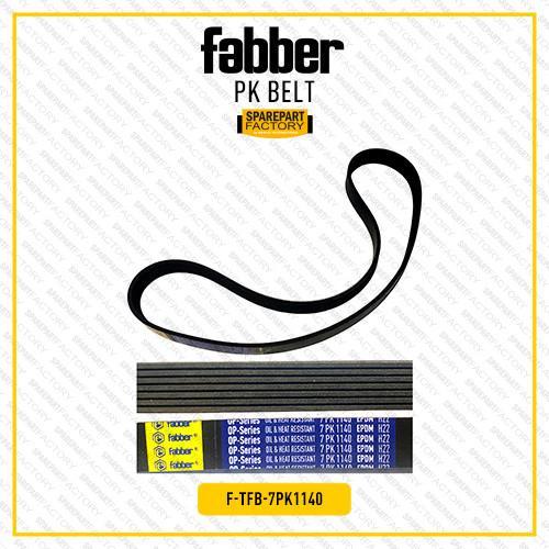 Vanbelt Fanbelt V belt Tali Kipas Alternator/Power Steering/AC Nissan Grand Livina 1.5 7PK1140 FABBE