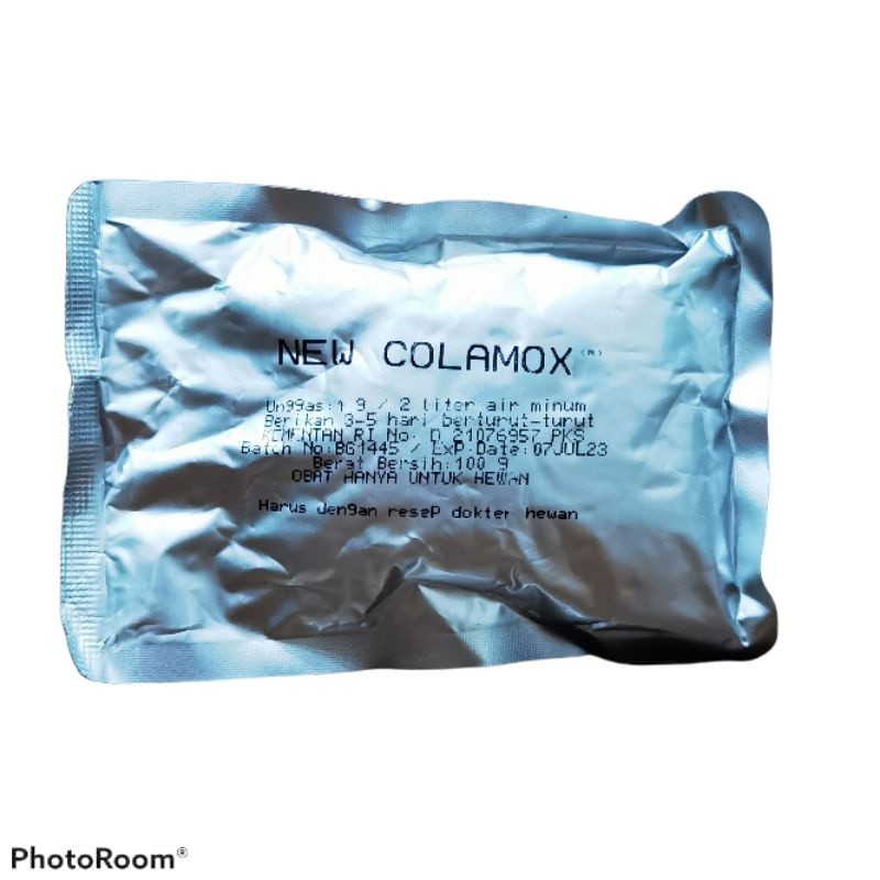 Obat Hewan Ternak New Colamox Sanbe ap