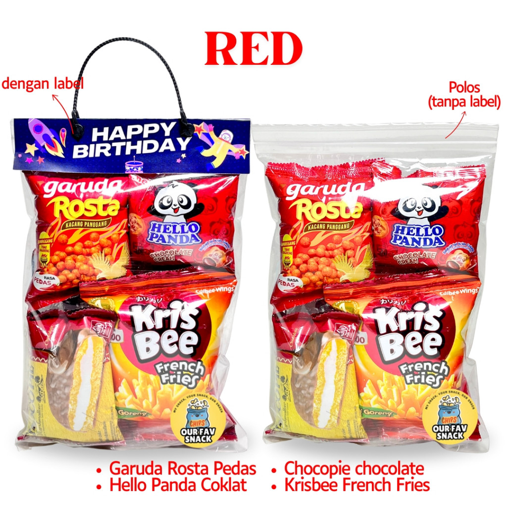 PROMO Paket Snack Ulang Tahun Anak Ukuran Besar Hampers Ultah Bingkisan Ulang Tahun Anak nb-00