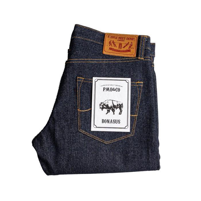 PMD & CO - BONASUS - 14oz - Denim Selvedge Accent - Dark Blue Indigo - 30