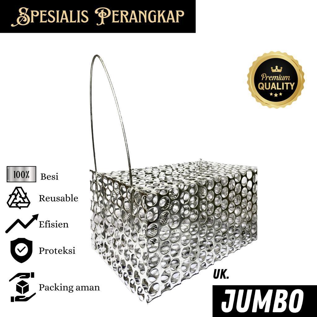 Perangkap Tikus Besi | uk. Jumbo : Solusi Efektif untuk Tikus Besar | Werog | Tikus Got