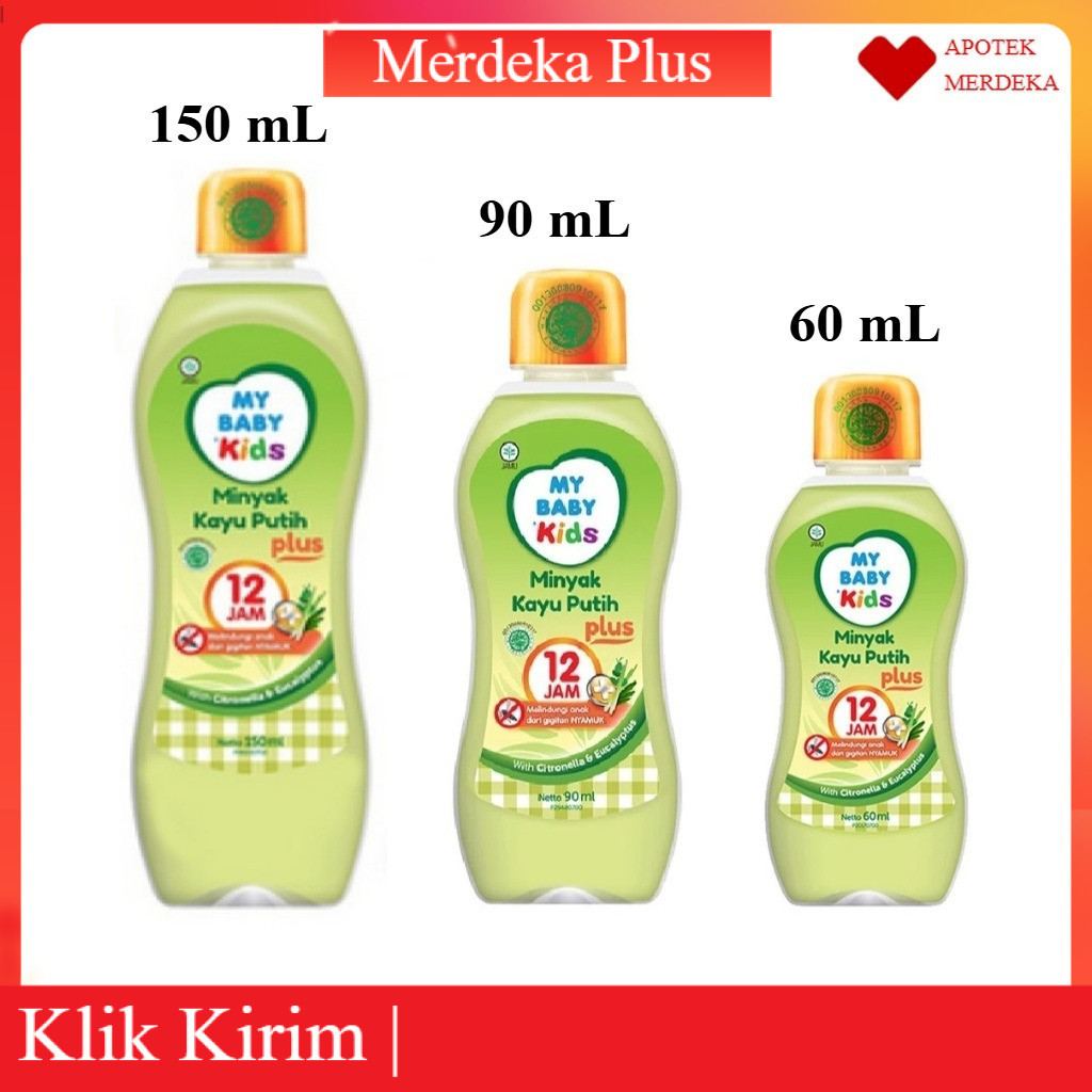 MY BABY Minyak Kayu Putih Plus | My Baby Anti Nyamuk
