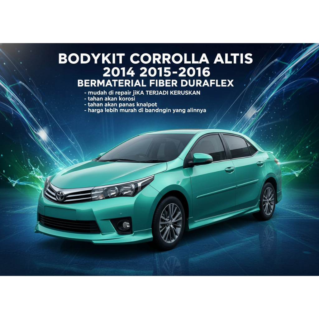 bodikit BODYKIT COROLLA ALTIS 2014 2015 2016 BODY KIT ALTIS