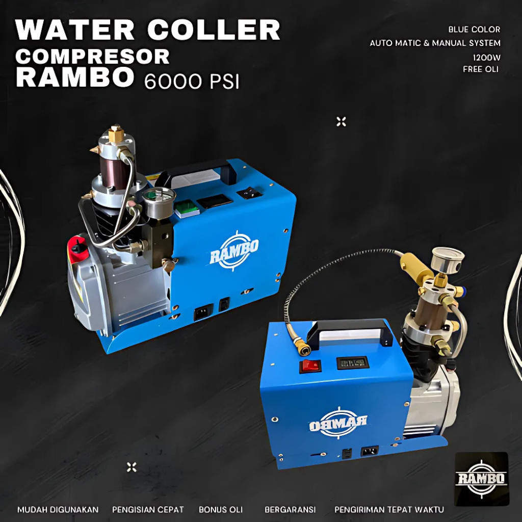 Kompresor Pcp 1200 WATT Otomatis RAMBO