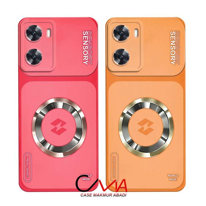 Case kompatibel Untuk OPPO A57 2022 - OPPO A77s Hp Silikon Casing Handphone Softcase Kesing Cassing 