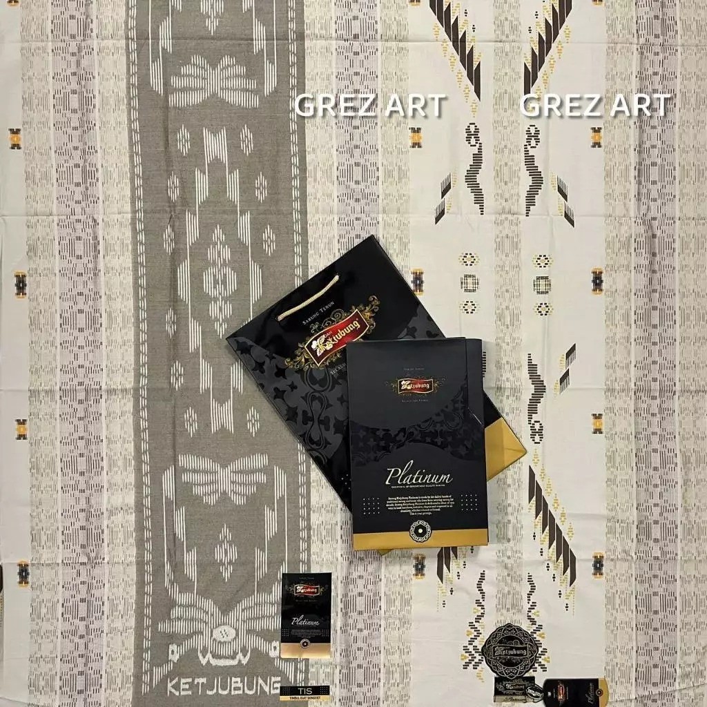 SARUNG KETJUBUNG PLATINUM GOLD//sarung ketjubung//sarung//ketjubung//COD