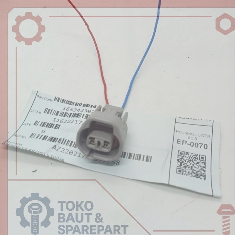 GROSIR BAUT SPAREPART soket lampu senja mobil Toyota Ayla Agya original