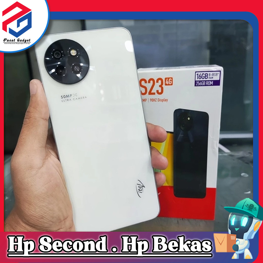 Itel S23 Ram 8/128GB | Ram 8/256GB Second Pusat Gadget