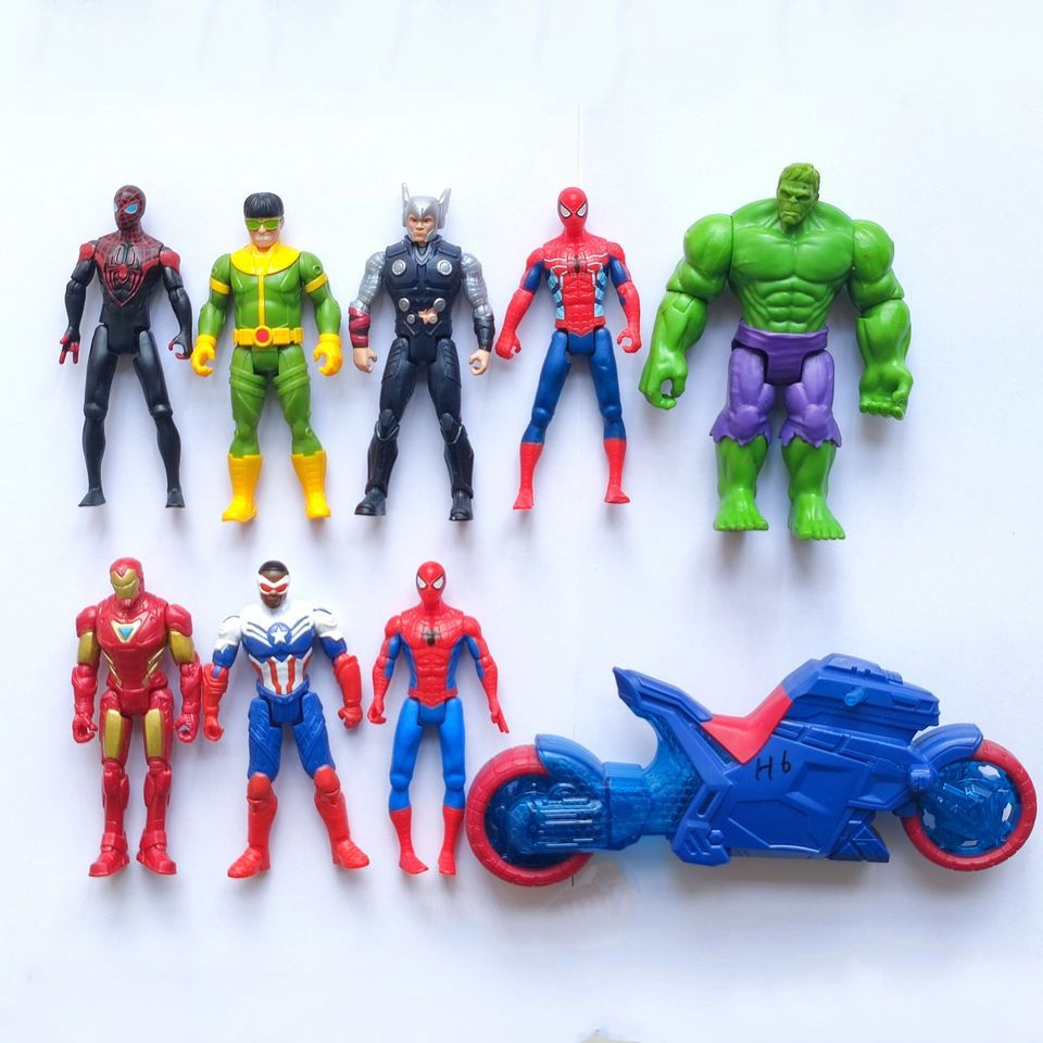 Lot Random Marvel Spiderman Falcon Hulk Ironman Thor Doc Ork 3.75" Loose Action Figure