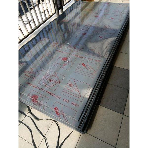 Plat pvc abu abu lembaran 20mm