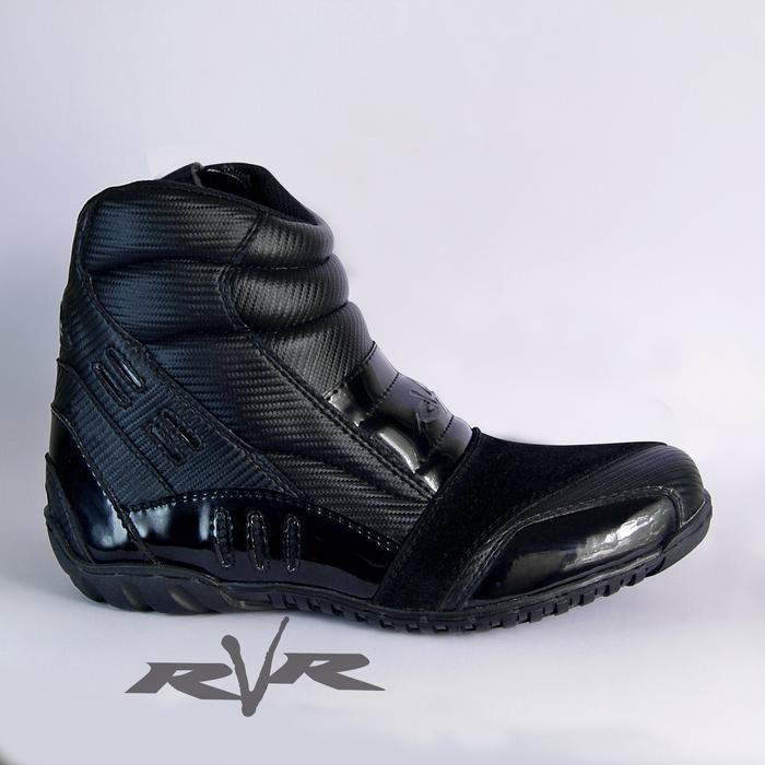 Sepatu RVR Rush / Sepatu Motor / Sepatu Touring / Sepatu Riding / Sepatu Biker / Sepatu Boot - 41