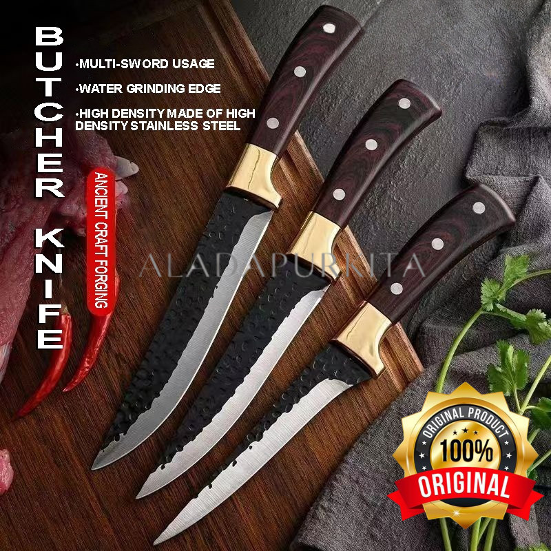 Pisau Chef/Pisau Stainless Serbaguna/Pisau Super Jepang/Pisau Boning Profesional