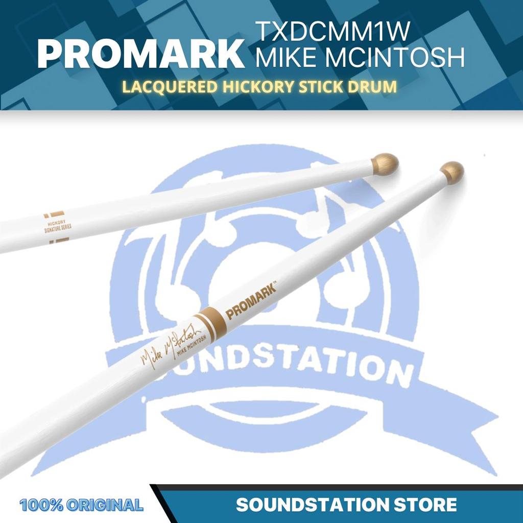 PROMARK TXDCMM1W Mike McIntosh Lacquered Hickory Stick Drum - Stik Drum Original Asli