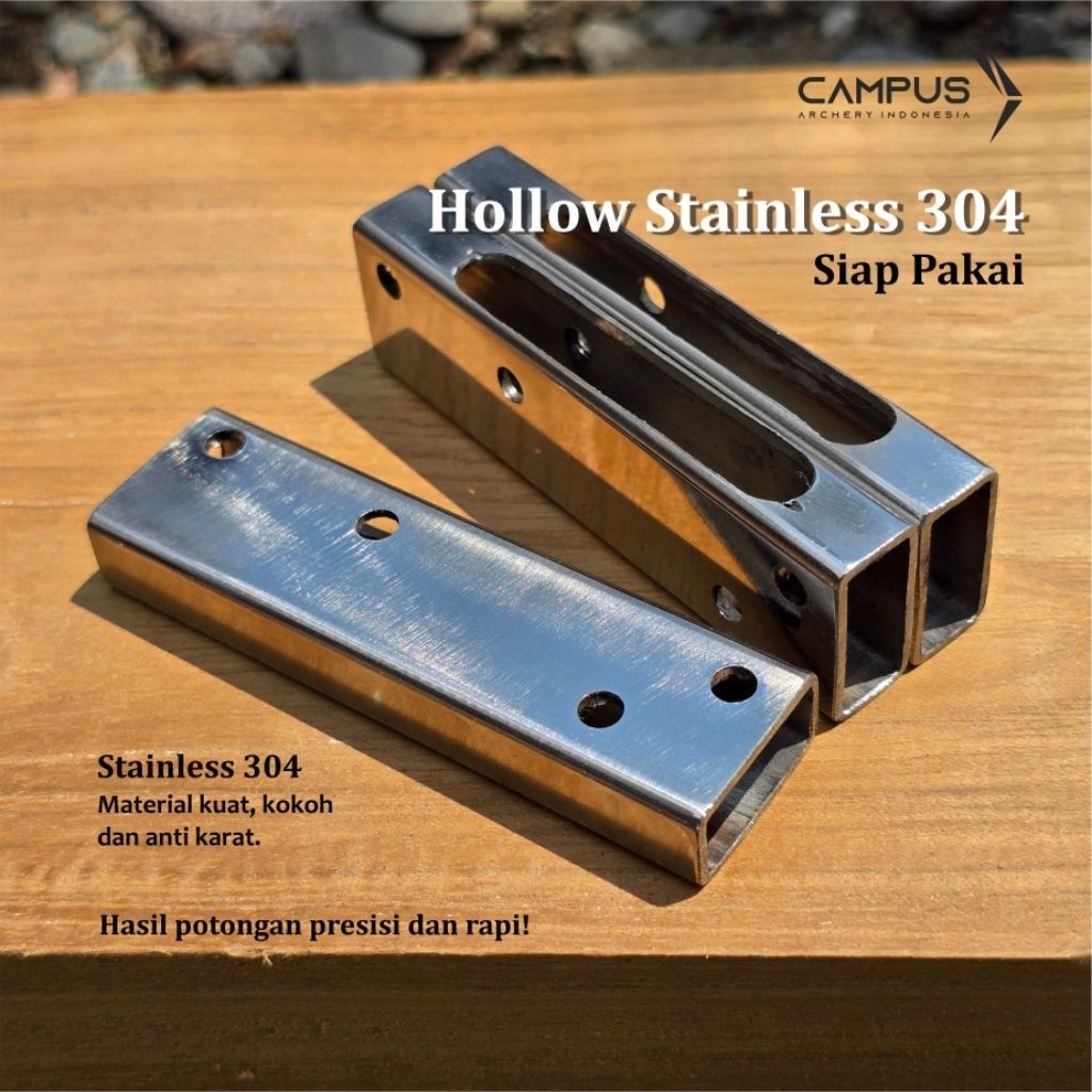 SWS Hollow Stainless Steel 304 Potongan Siap Pakai