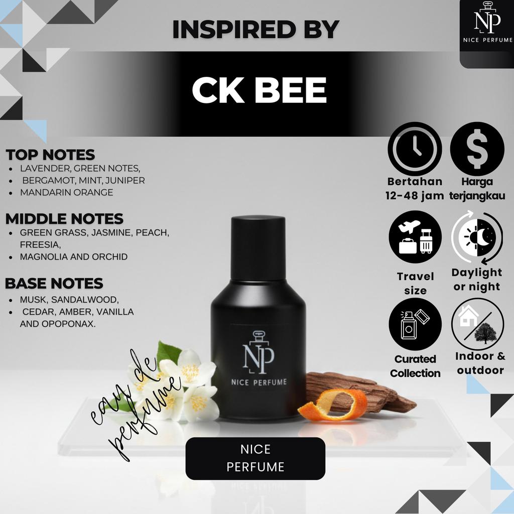 Nice Perfume Parfum CkBee Unisex by Nice Perfume Tahan Lama 24 Jam Unisex Awet Cewek Cowok Mewah