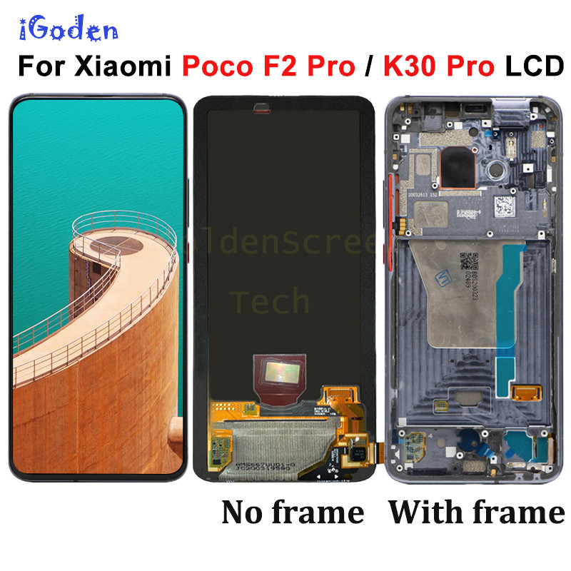 Super AMOLED For Xiaomi Poco F2 Pro LCD M2004J11G Display Touch Screen Digitizer For Xiaomi redmi k3