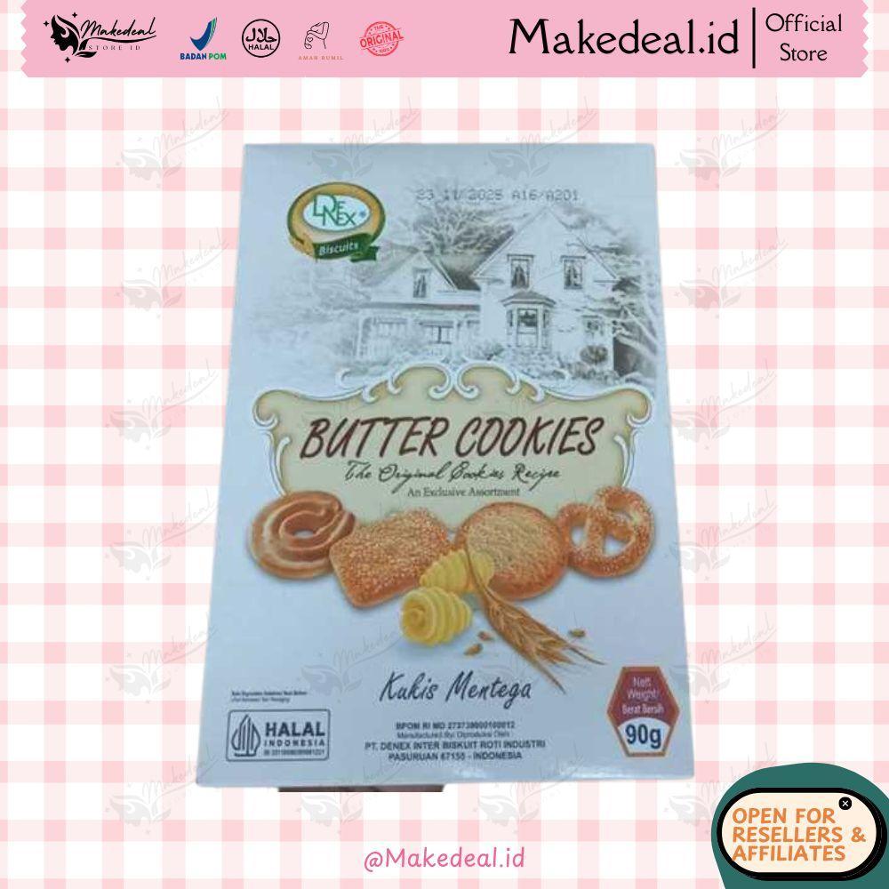DENEX BISCUITS BUTTER COOKIES KUKIS MENTEGA 90 GRAM 1 dus