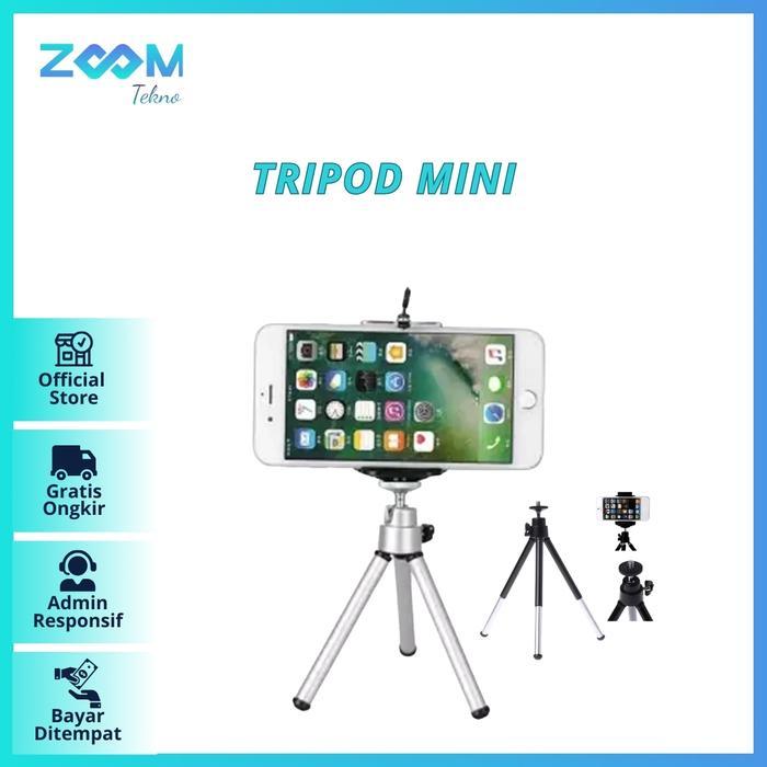 Tripod Mini Simple Tripod Mini Tripod Free Holder Kamera Plastik Panjang Camera - random