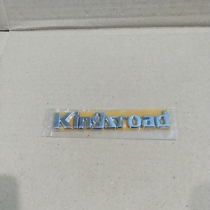 emblem logo tulisan mobil Nissan terrano kingzroad original