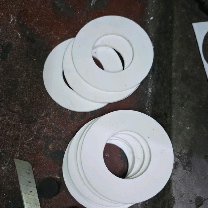 Ring teflon 2mm x OD 22mm x ID 8mm