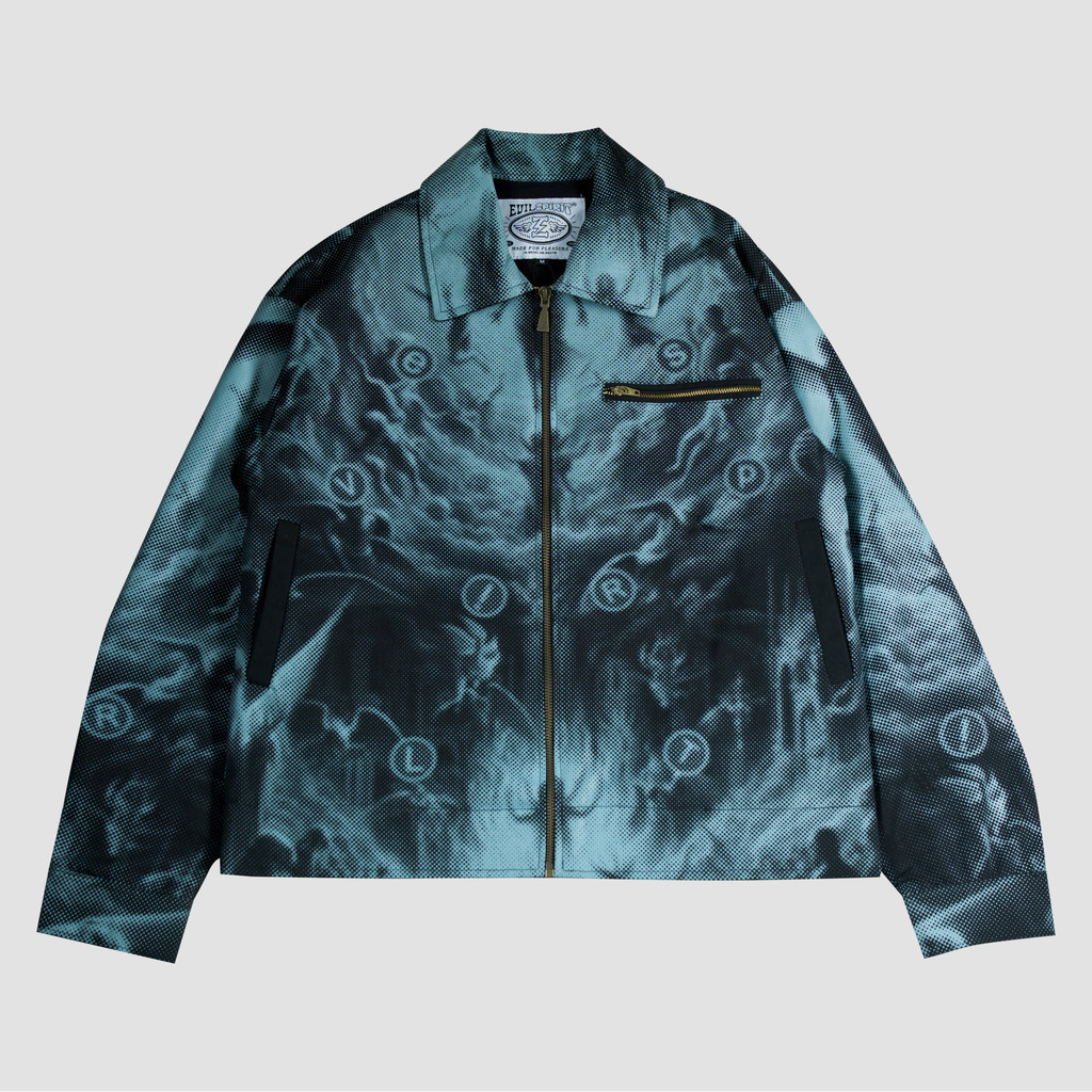 EVILSPIRIT WORK JACKET - GINEVRA BLUE UNISEX